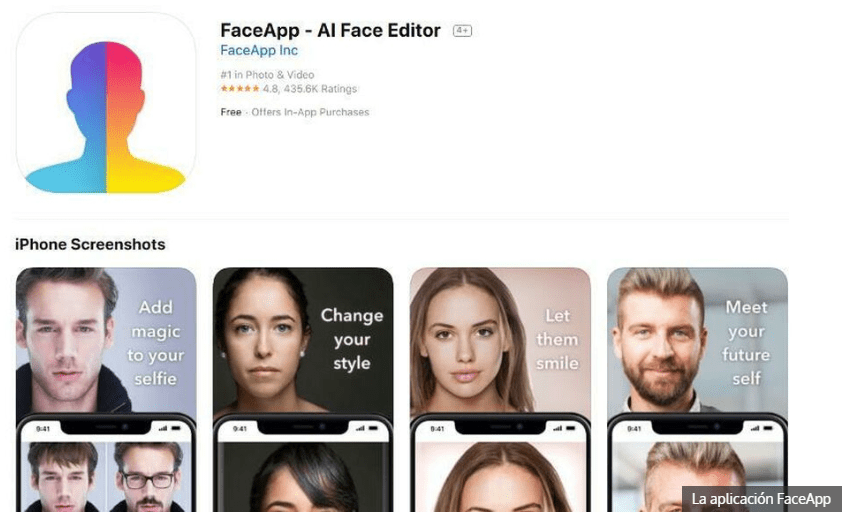 FaceApp, nos hace viejos y ¿nos roba datos?